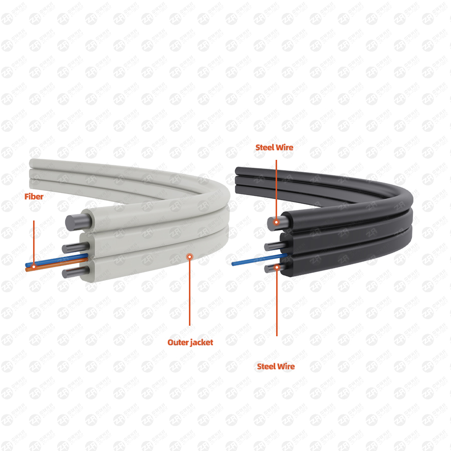 2 core flat cable