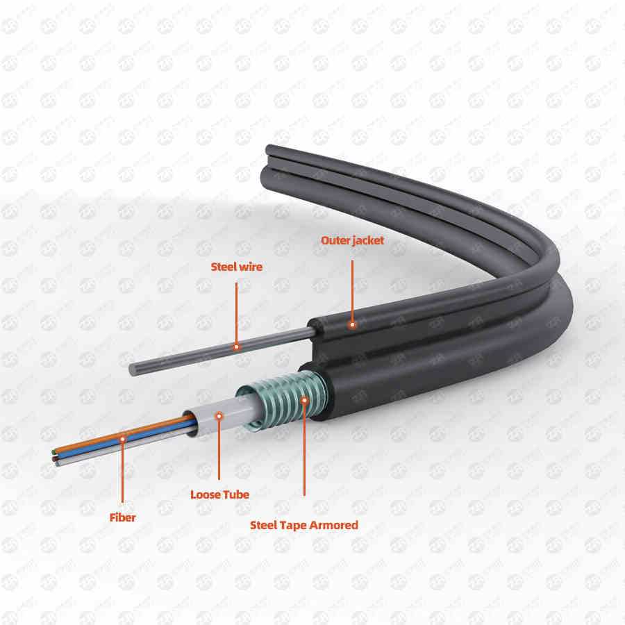 4f single mode fiber optic cable